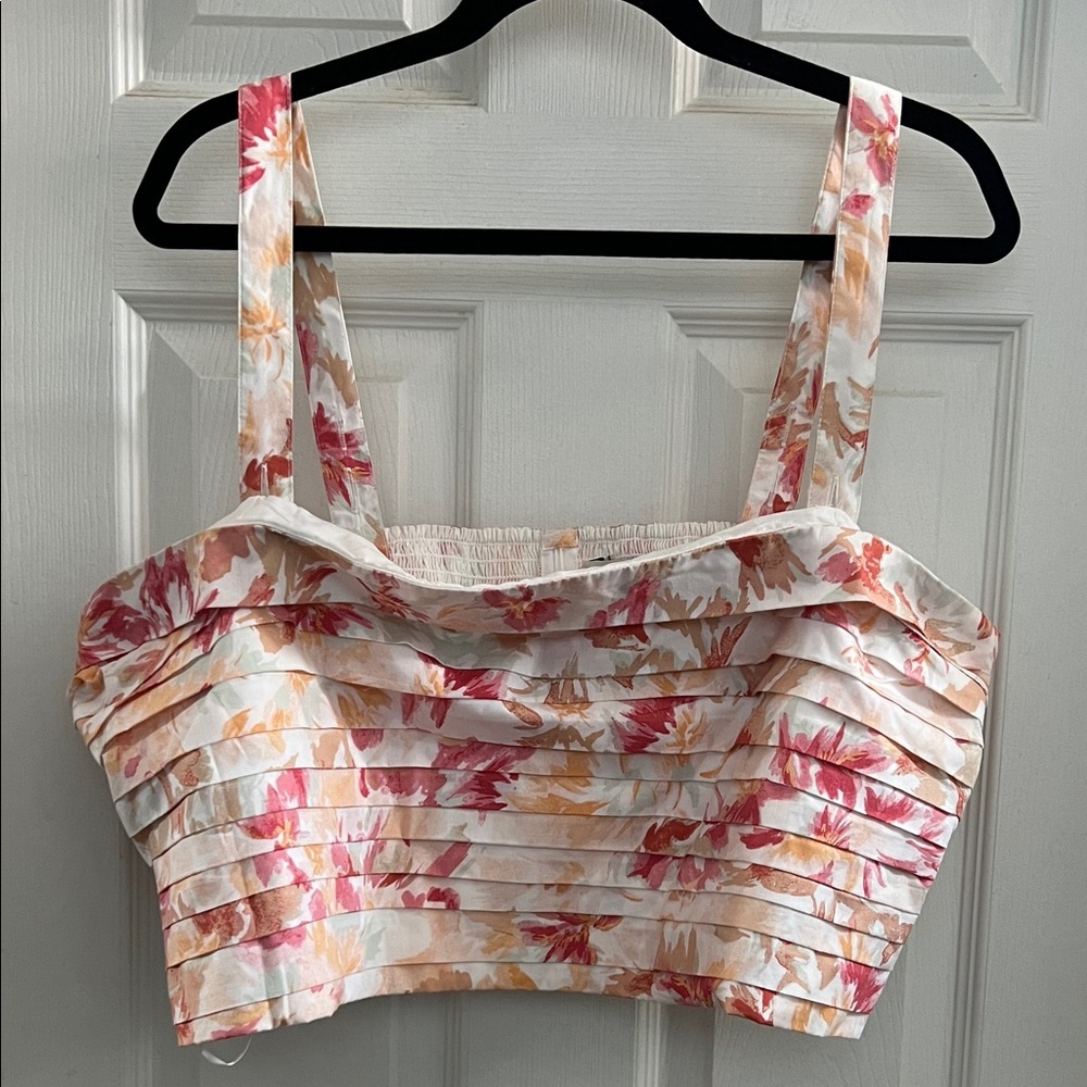 Abercrombie & Fitch Floral Corset Top Size XXL